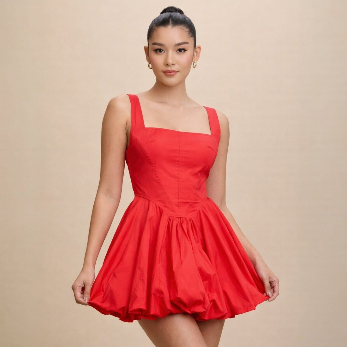 Vestido Scarlet Bloom