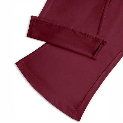 Pantalon Flare Wine Escarlata