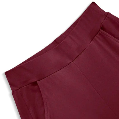 Pantalon Flare Wine Escarlata