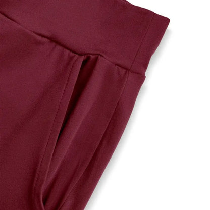 Pantalon Flare Wine Escarlata