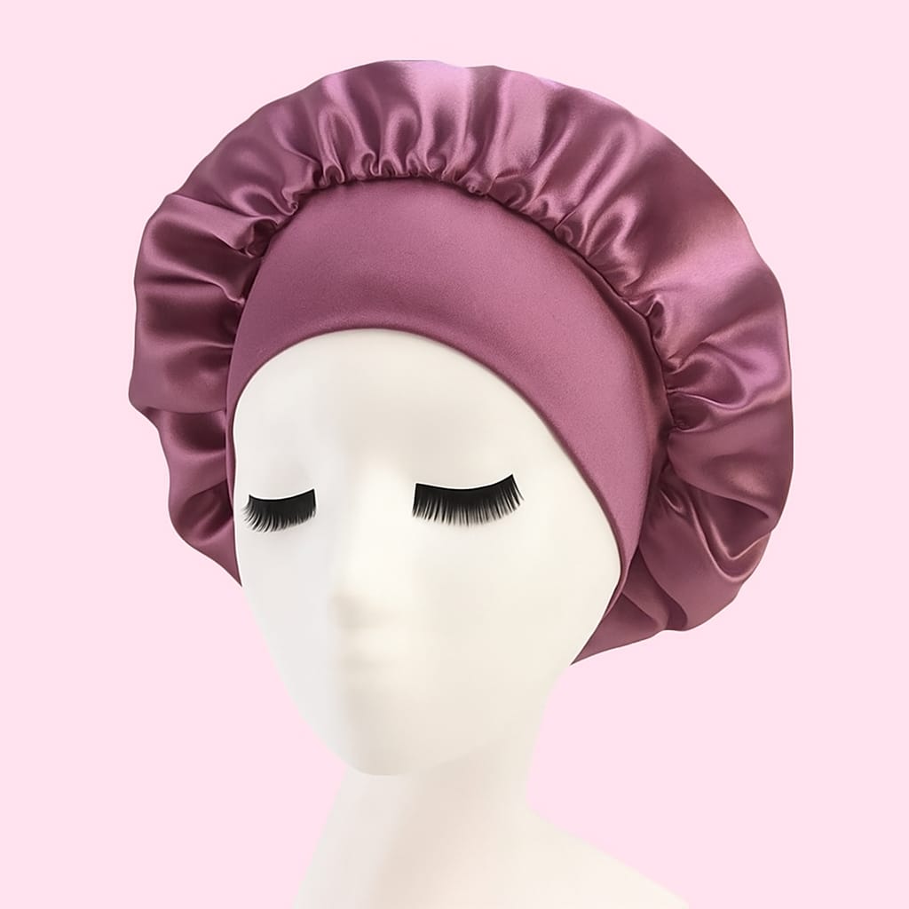Gorrito de dormir de seda satín