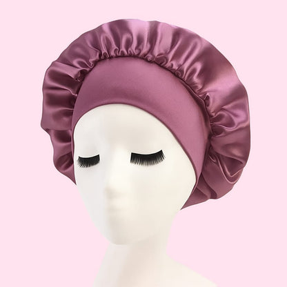 Gorrito de dormir de seda satín