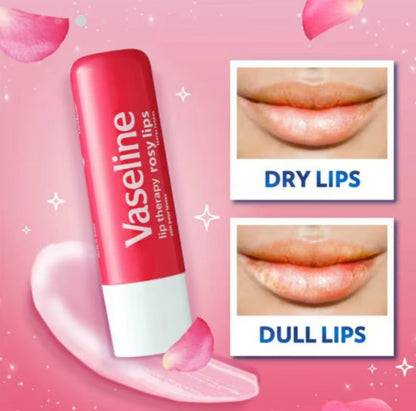 Balsamo Vaseline Rosy Lips