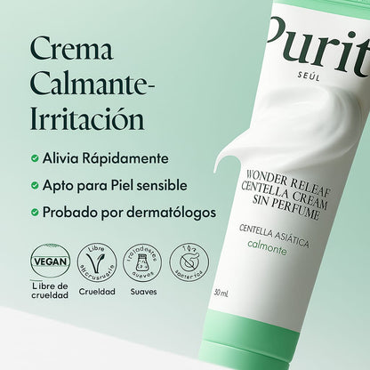 Crema  Purito Wonder Releaf Centella Unscented