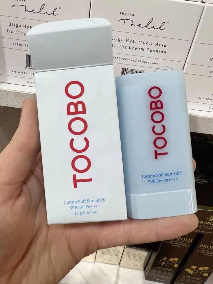 Bloqueador en barra Cotton Soft Tocobo