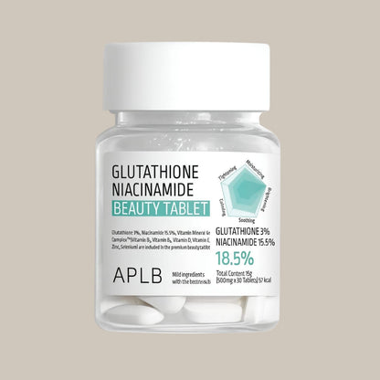 Tabletas Glutathione + Niacinamide APLB
