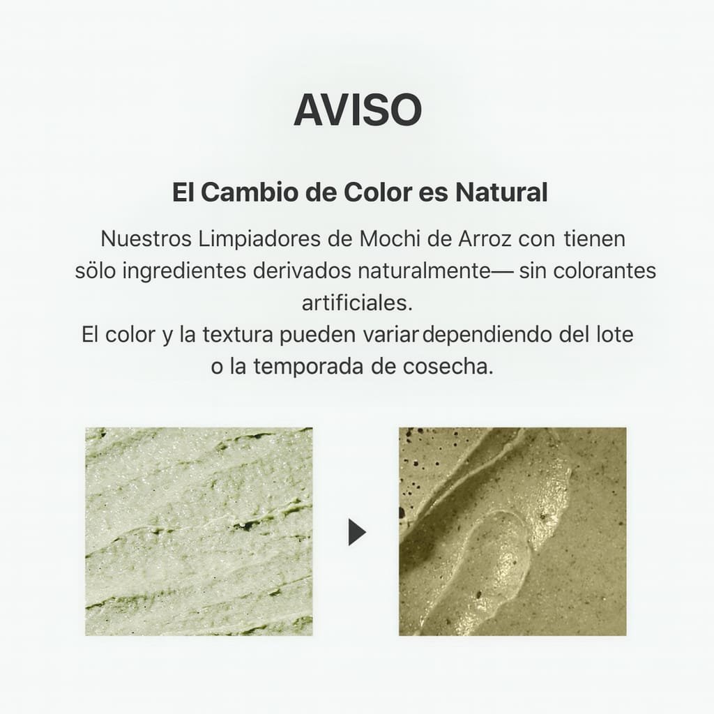 Limpiador Fresh Green Rice Mochi Arencia