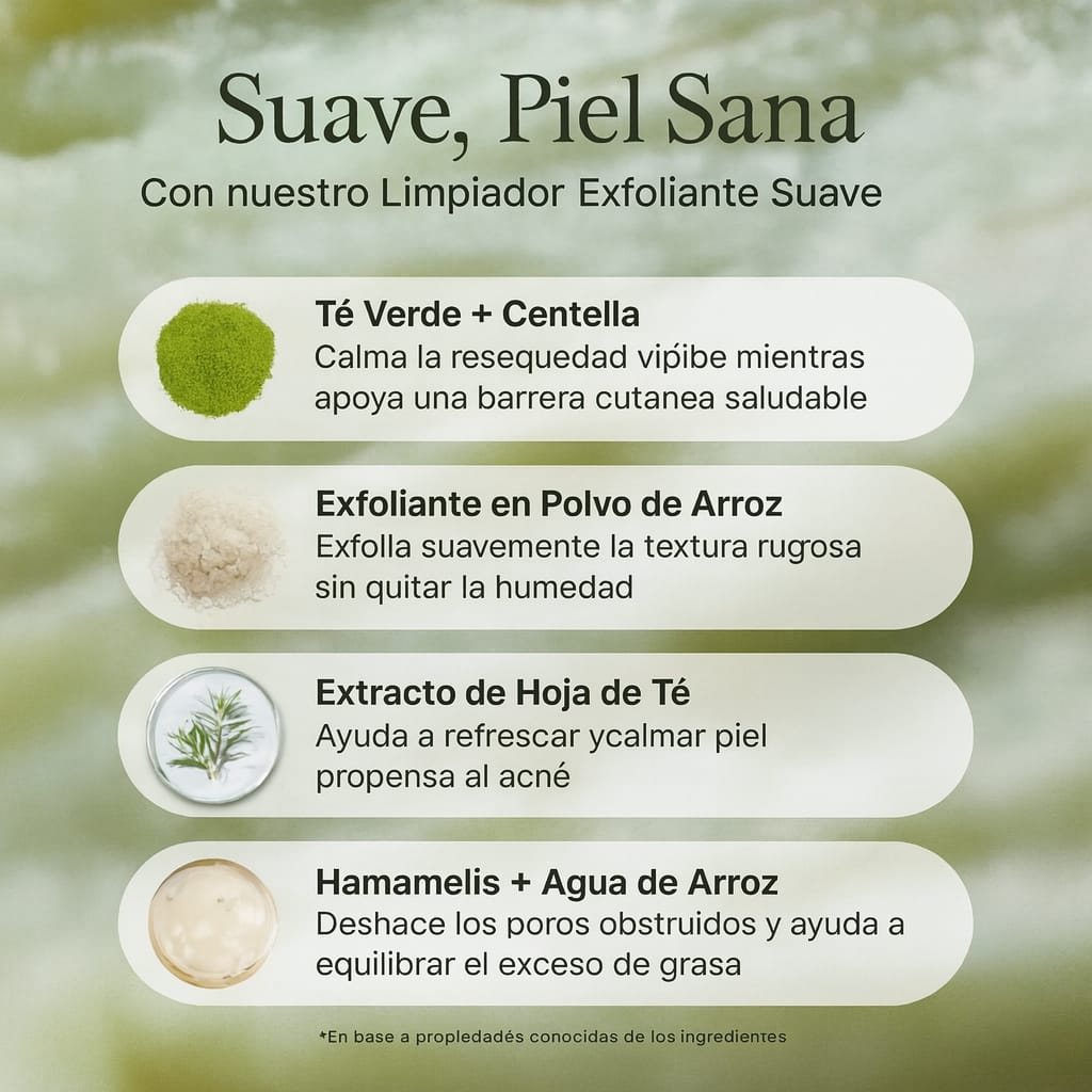 Limpiador Fresh Green Rice Mochi Arencia