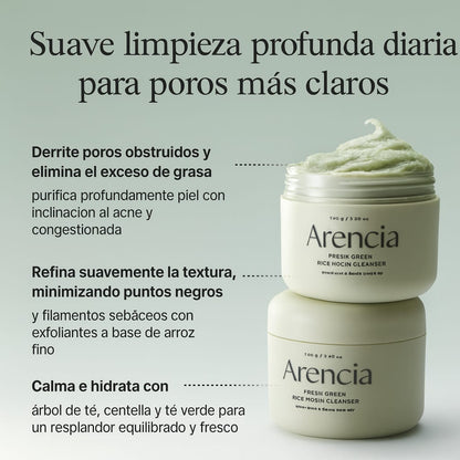 Limpiador Fresh Green Rice Mochi Arencia