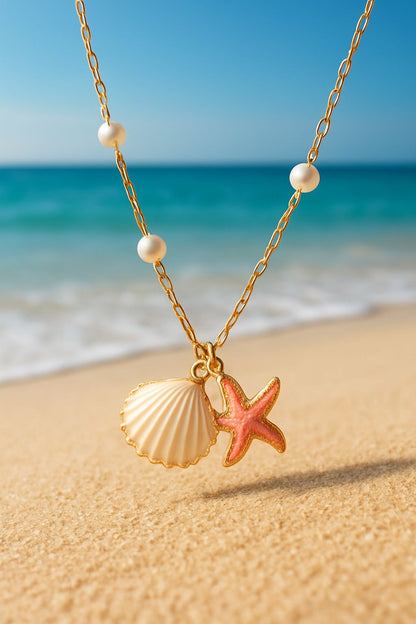 Collar Marina Pearl Charm