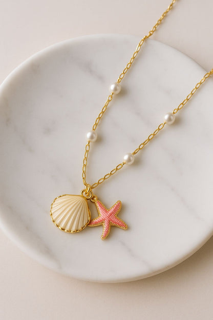 Collar Marina Pearl Charm