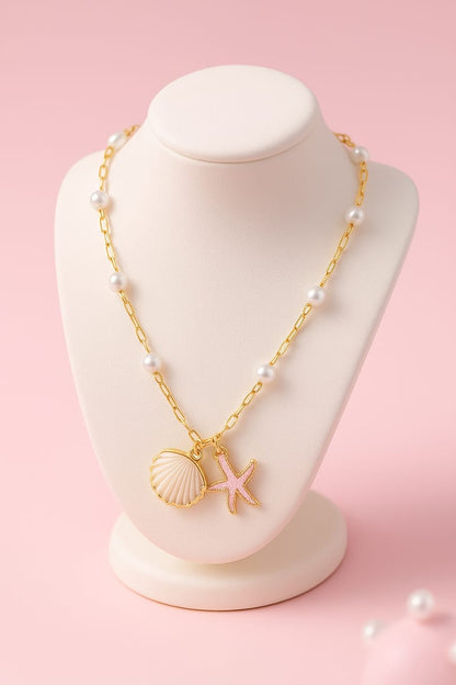 Collar Marina Pearl Charm