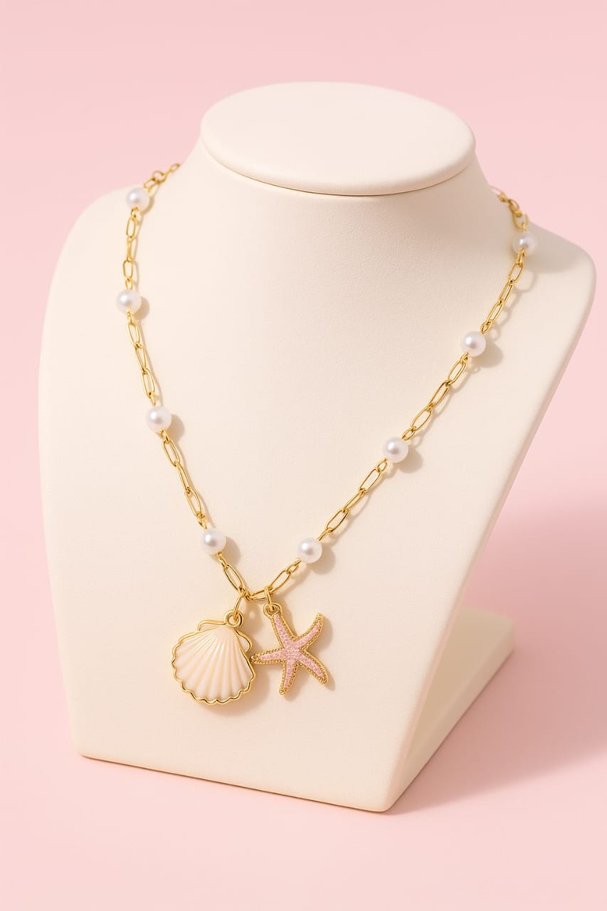 Collar Marina Pearl Charm
