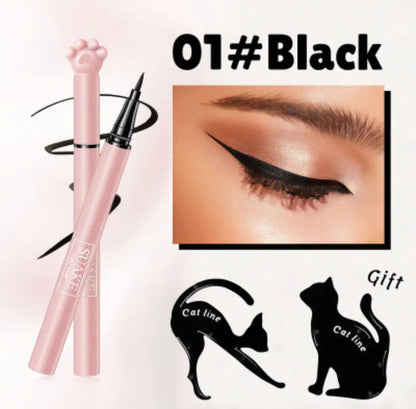 Delineador negro plumón Cat Paw