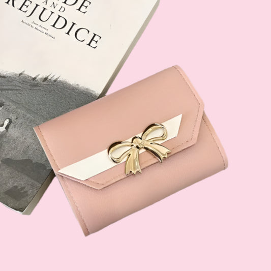 Billetera Bow Charm