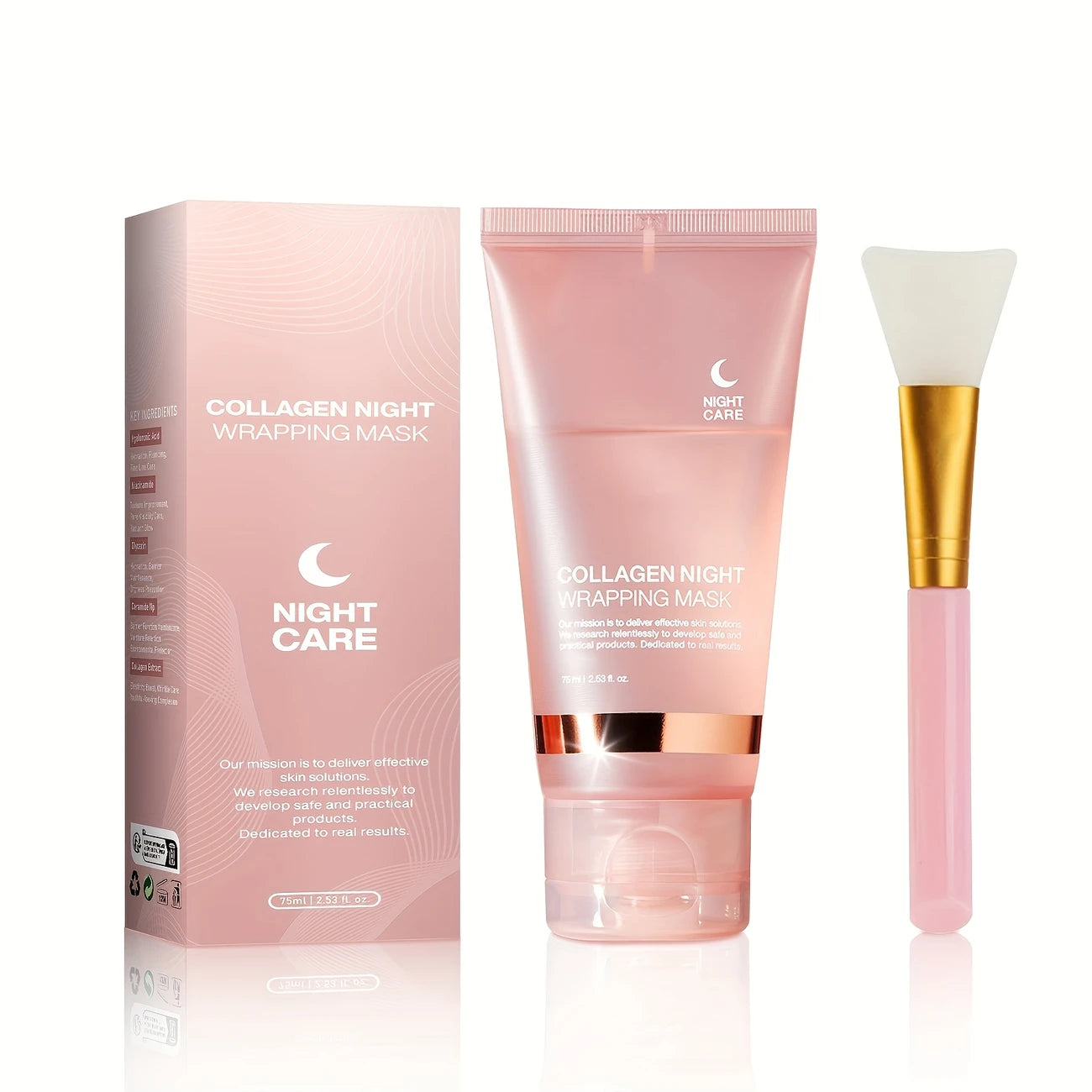 Mascarilla de colageno nocturna Hoygi