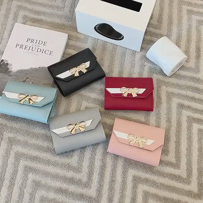 Billetera Bow Charm