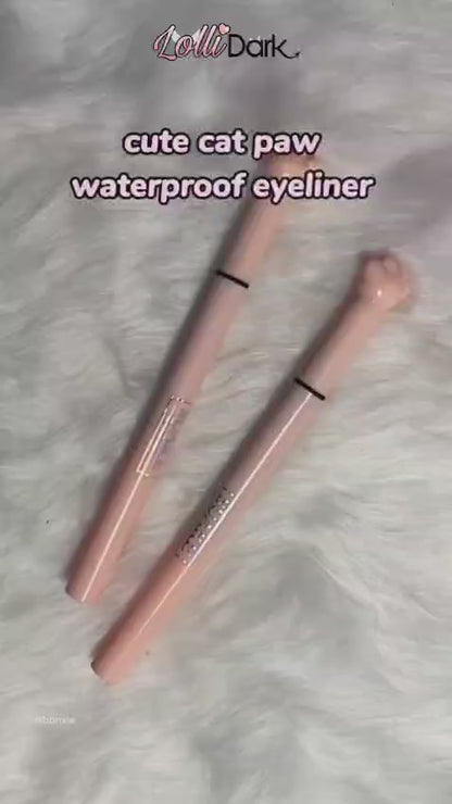 Delineador negro plumón Cat Paw